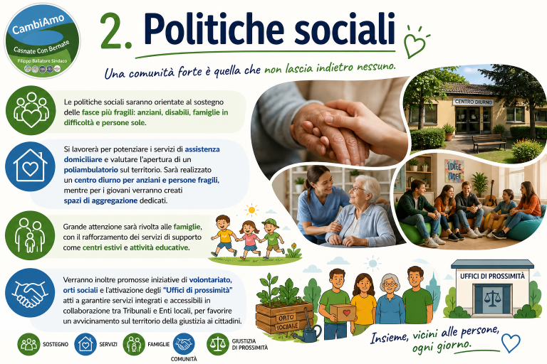 Politiche sociali