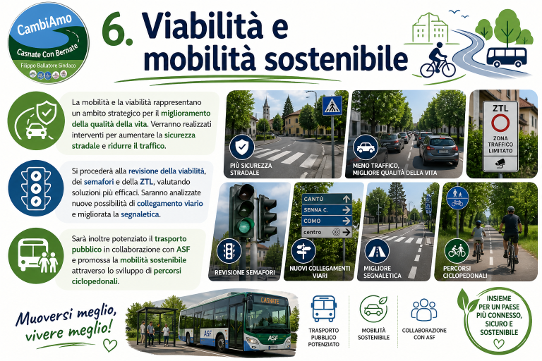 VIABILITA’ E MOBILITA’ SOSTENIBILE