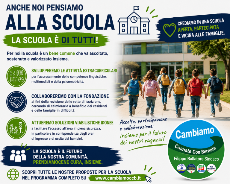 LA SCUOLA è DI TUTTI